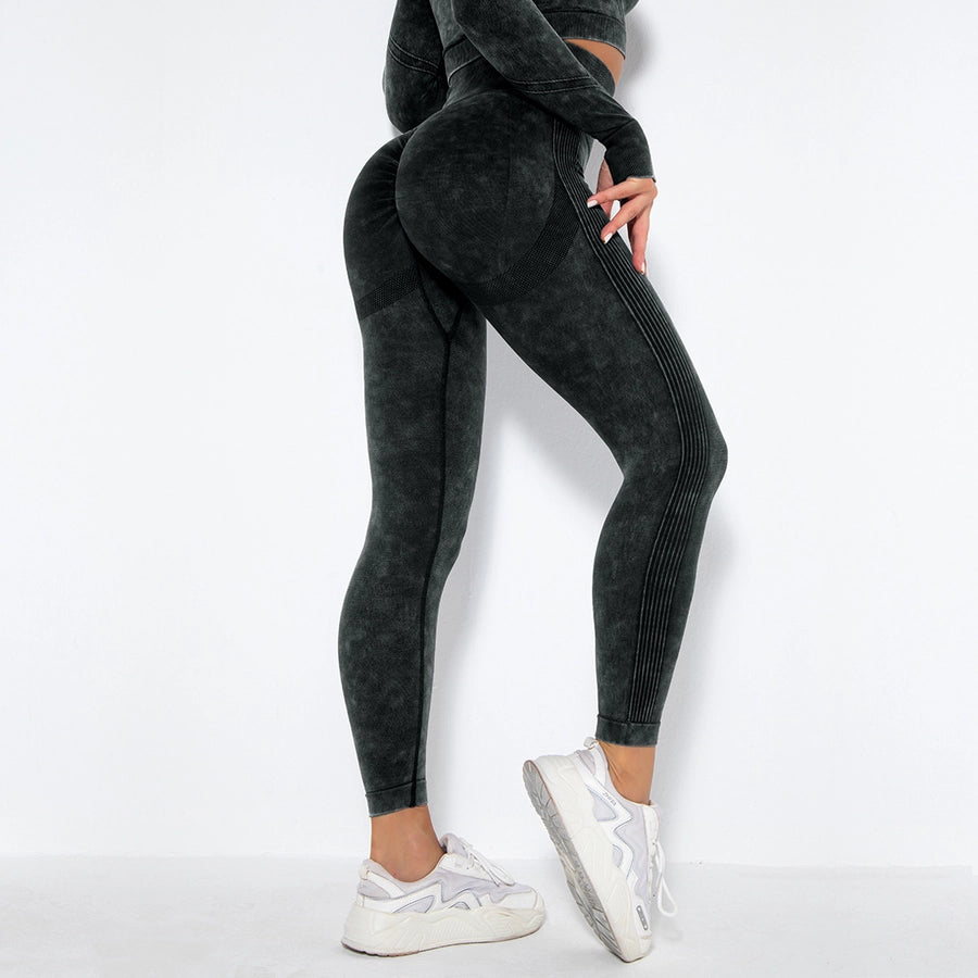 simple style solid color nylon cotton blend patchwork active bottoms jogger pants