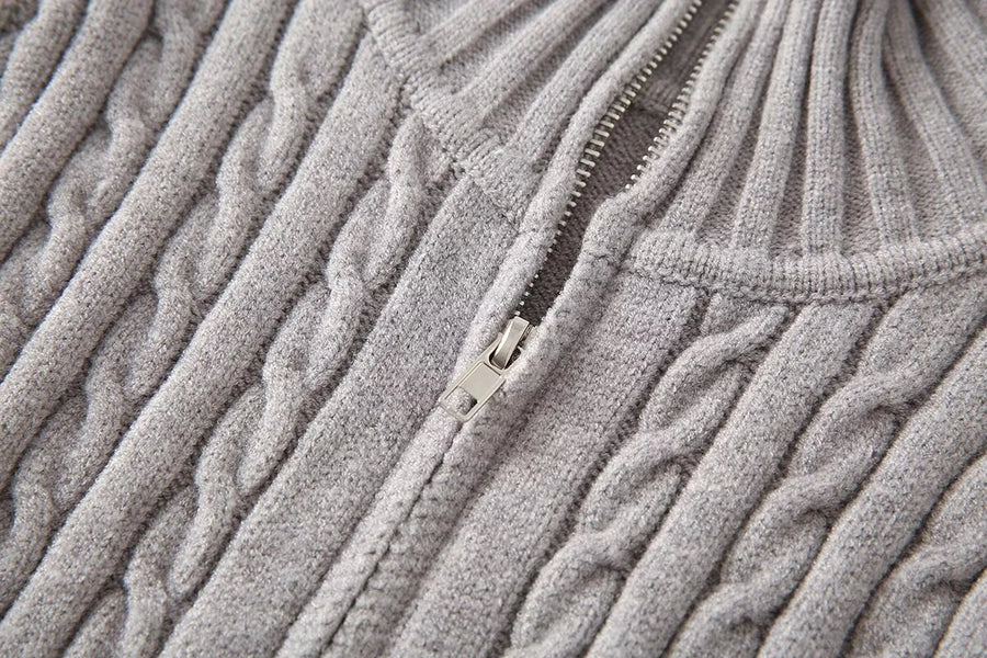 Women's Coat Long Sleeve Sweaters & Cardigans Elegant Stripe