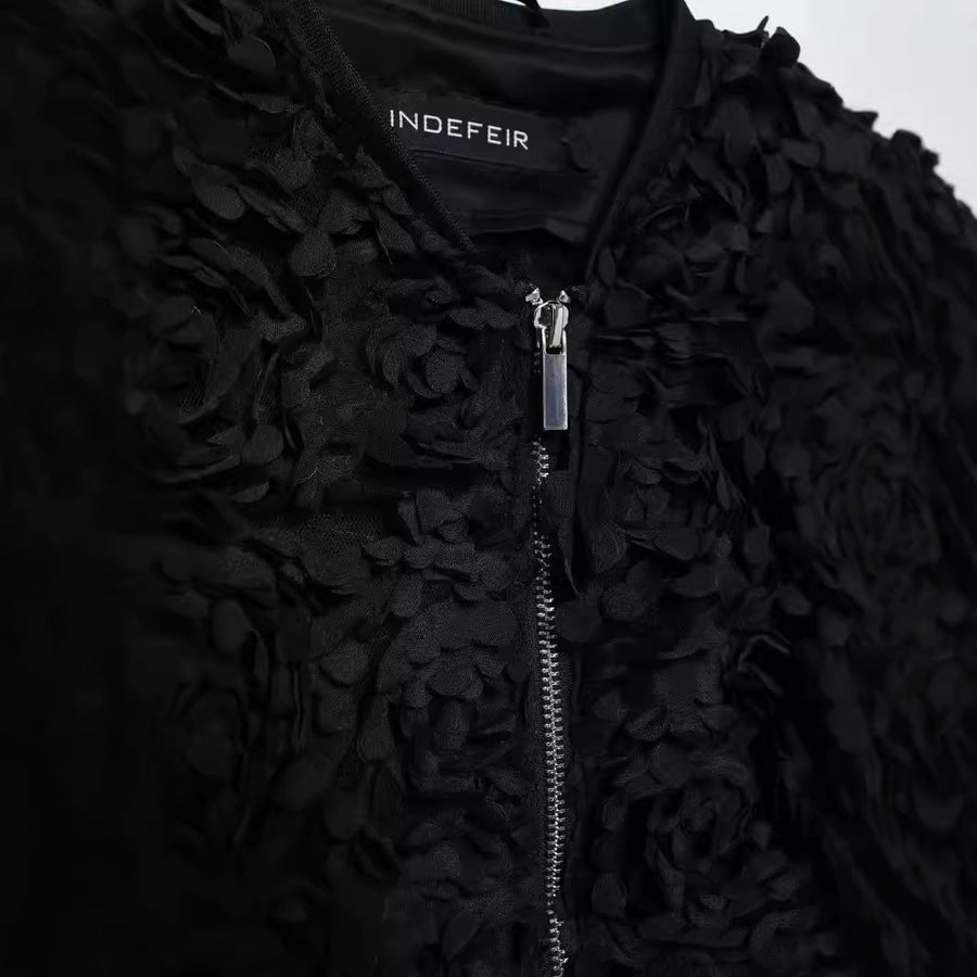 Hot Sale at  New Arrival  Women's Clothing  ZR in Stock Texture Fabric Jacket Coat