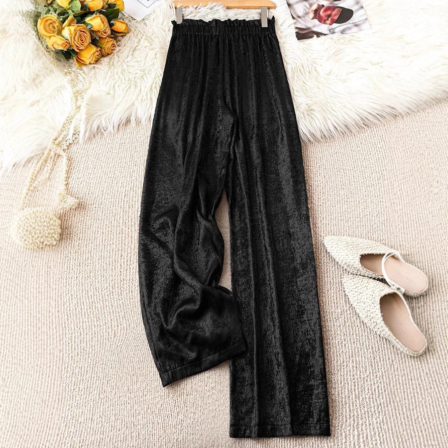 Women's Daily Casual Solid Color Full Length Casual Pants