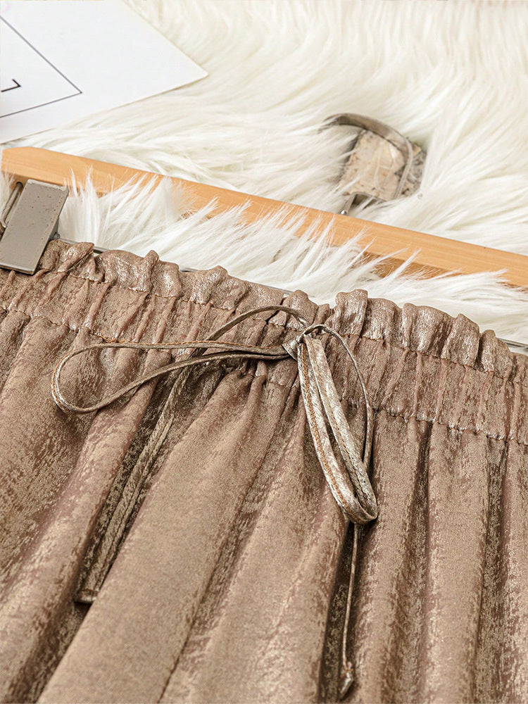 Women's Daily Casual Solid Color Full Length Casual Pants