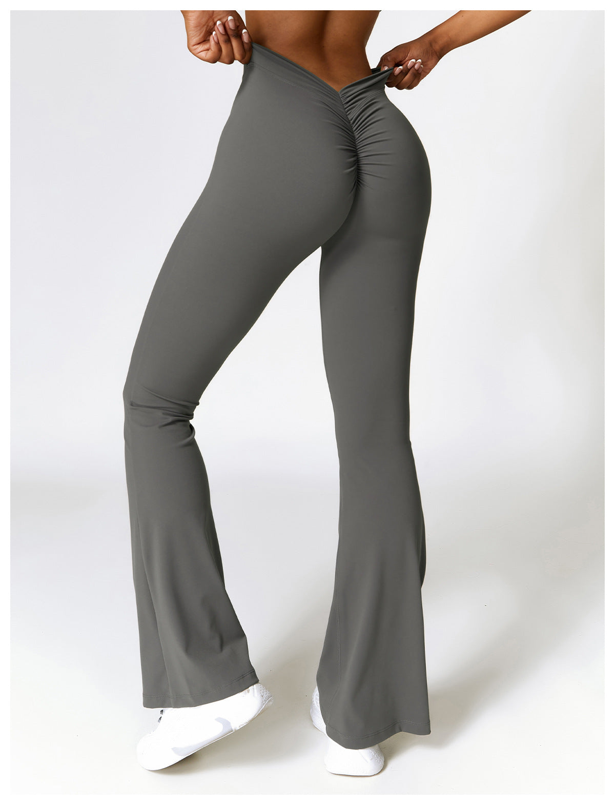 Simple Style Solid Color Nylon Nylon Spandex Active Bottoms Skinny Pants