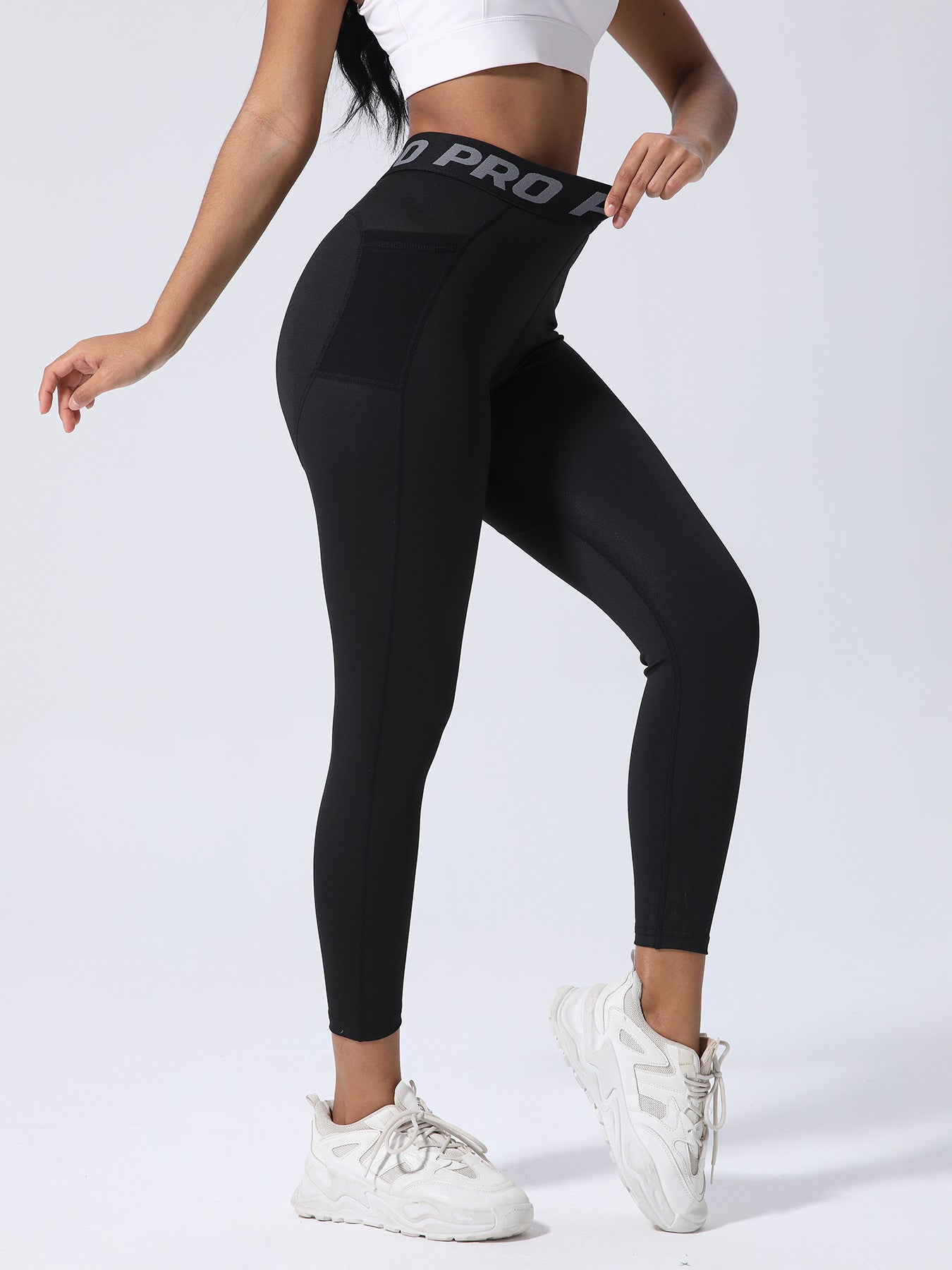 Casual Sports Letter Polyester Active Bottoms Jogger Pants