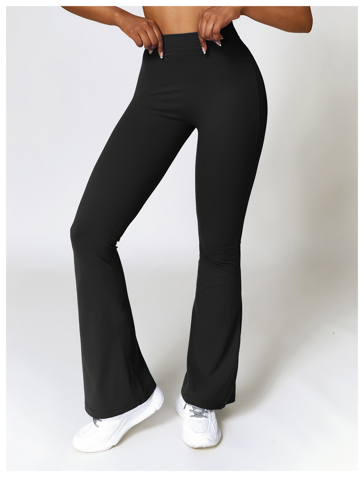 Simple Style Solid Color Nylon Nylon Spandex Active Bottoms Skinny Pants