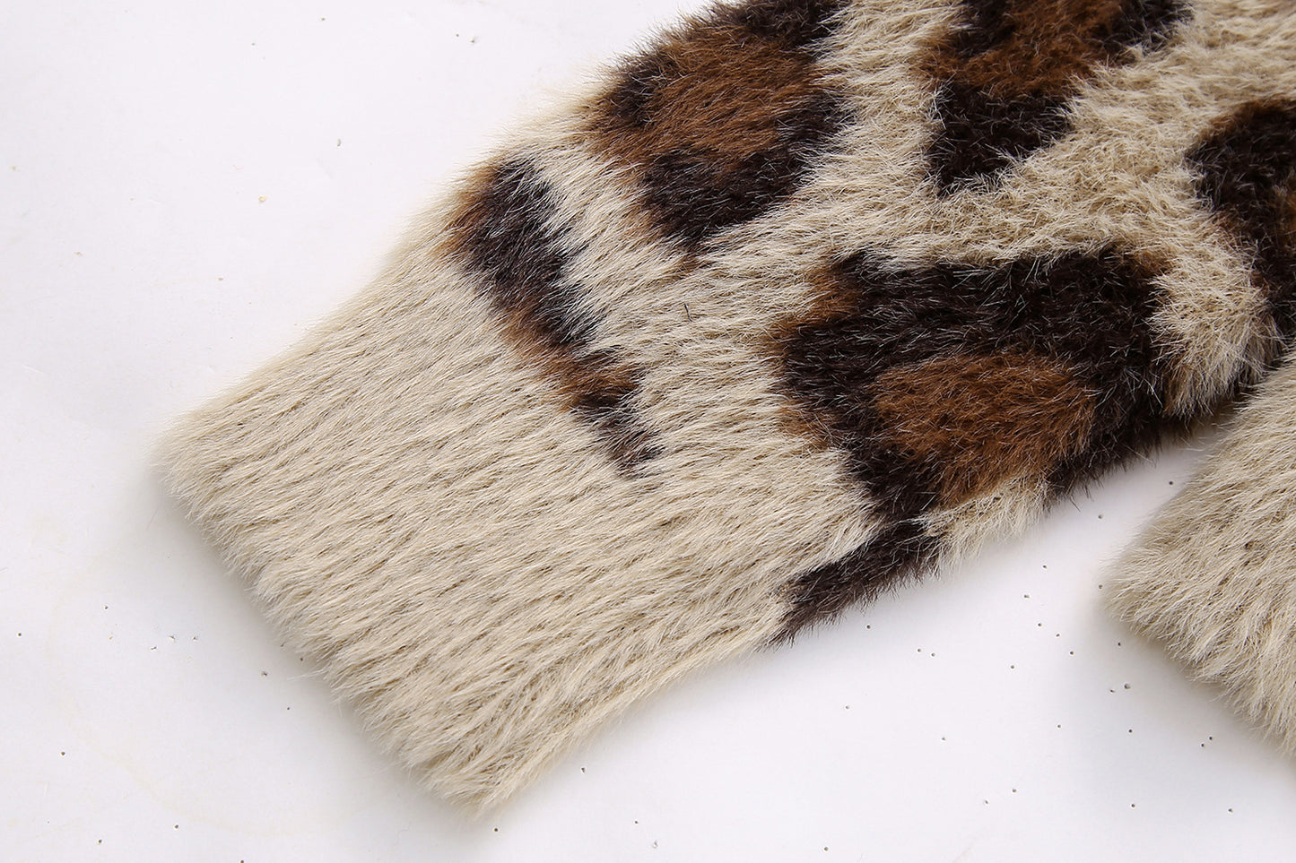 Women's Coat Long Sleeve Sweaters & Cardigans Vacation Leopard