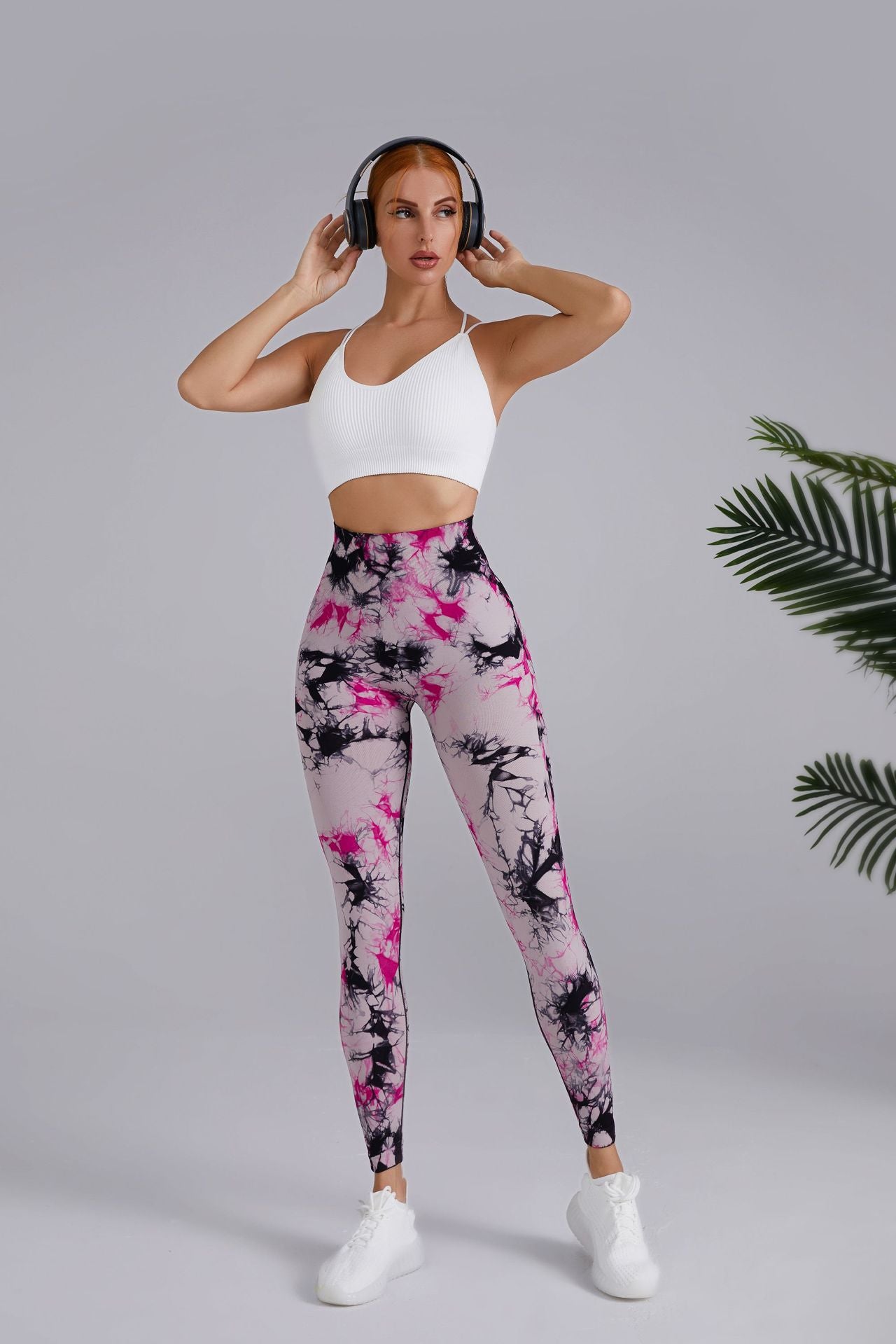 Simple Style Classic Style Printing Nylon Active Bottoms Jogger Pants