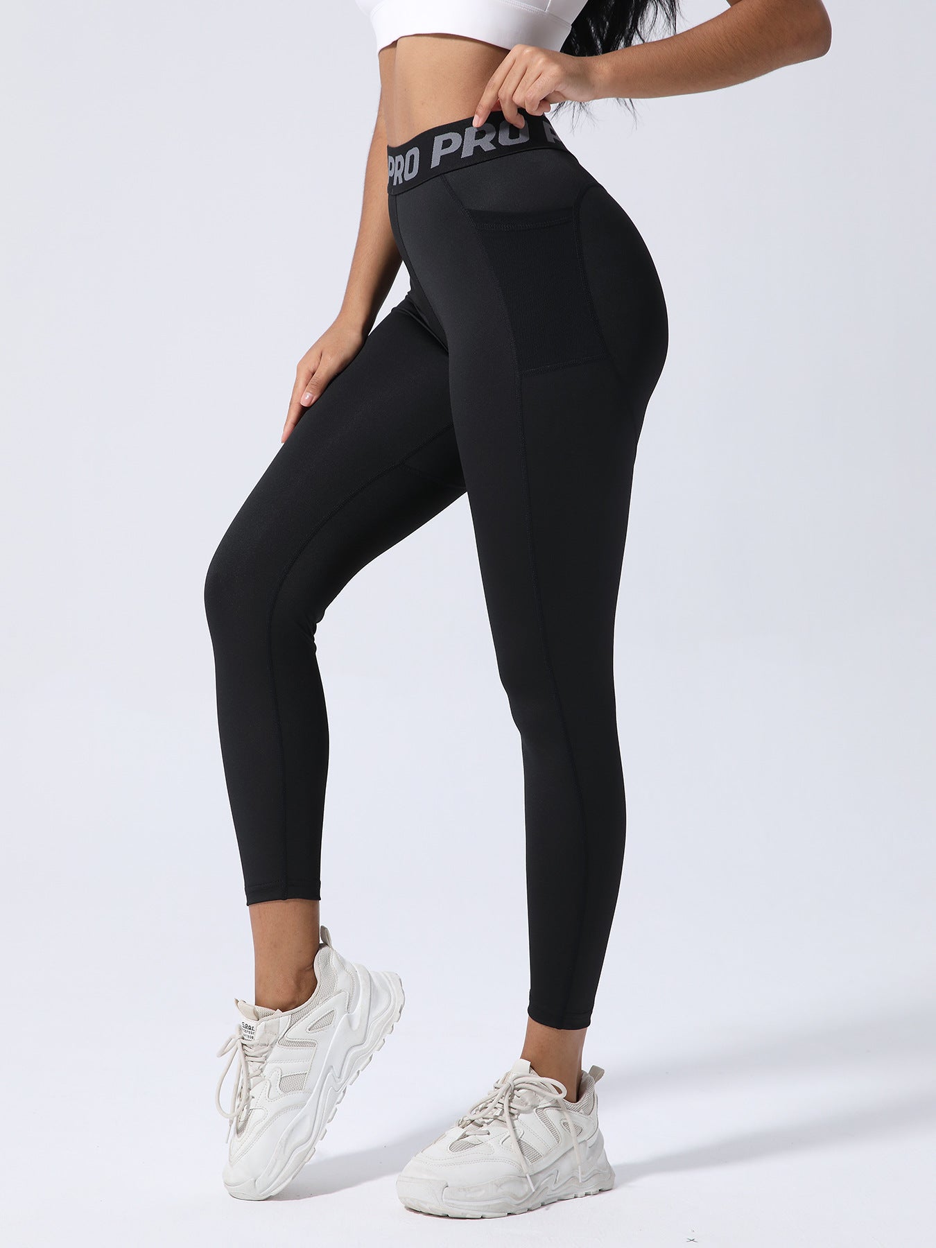 Casual Sports Letter Polyester Active Bottoms Jogger Pants