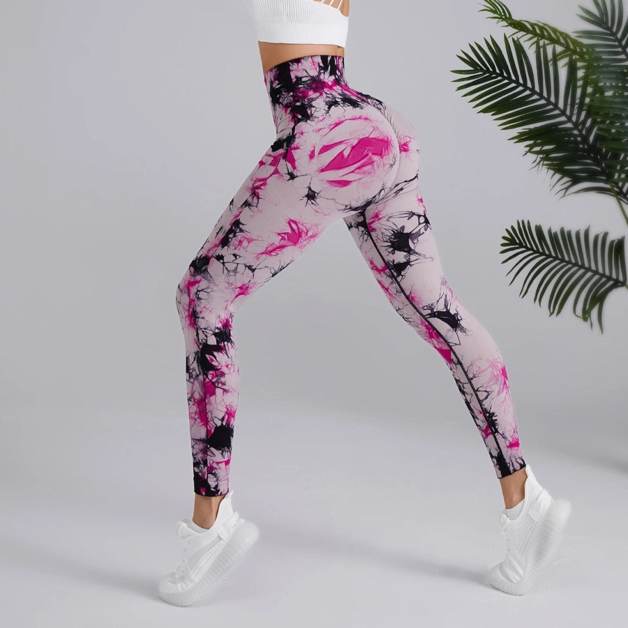 Simple Style Classic Style Printing Nylon Active Bottoms Jogger Pants