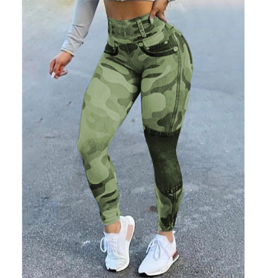 women's daily fashion printing ankle-length 3d print leggings
