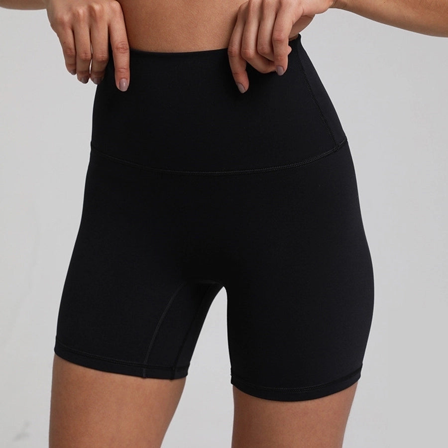 Casual Sports Solid Color Nylon Spandex Active Bottoms Straight Pants