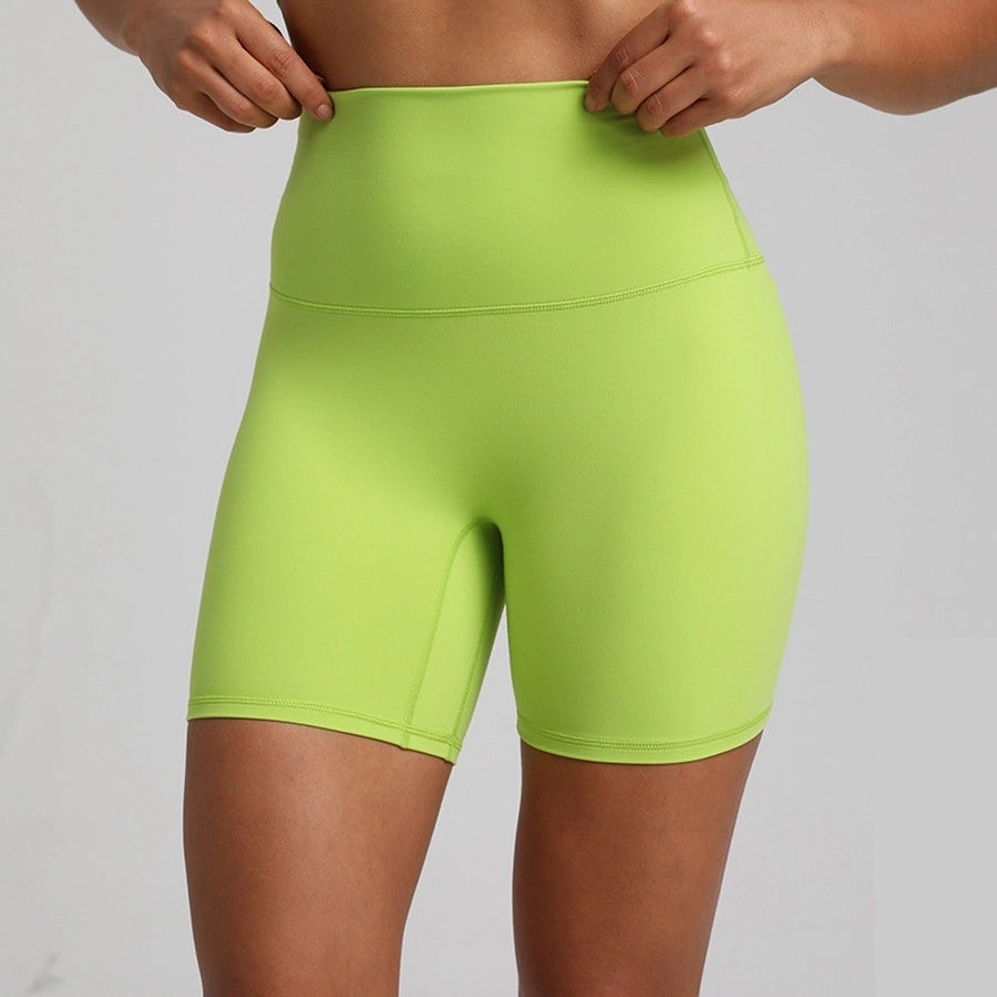 Casual Sports Solid Color Nylon Spandex Active Bottoms Straight Pants