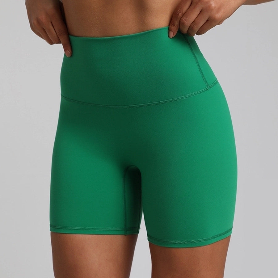 Casual Sports Solid Color Nylon Spandex Active Bottoms Straight Pants