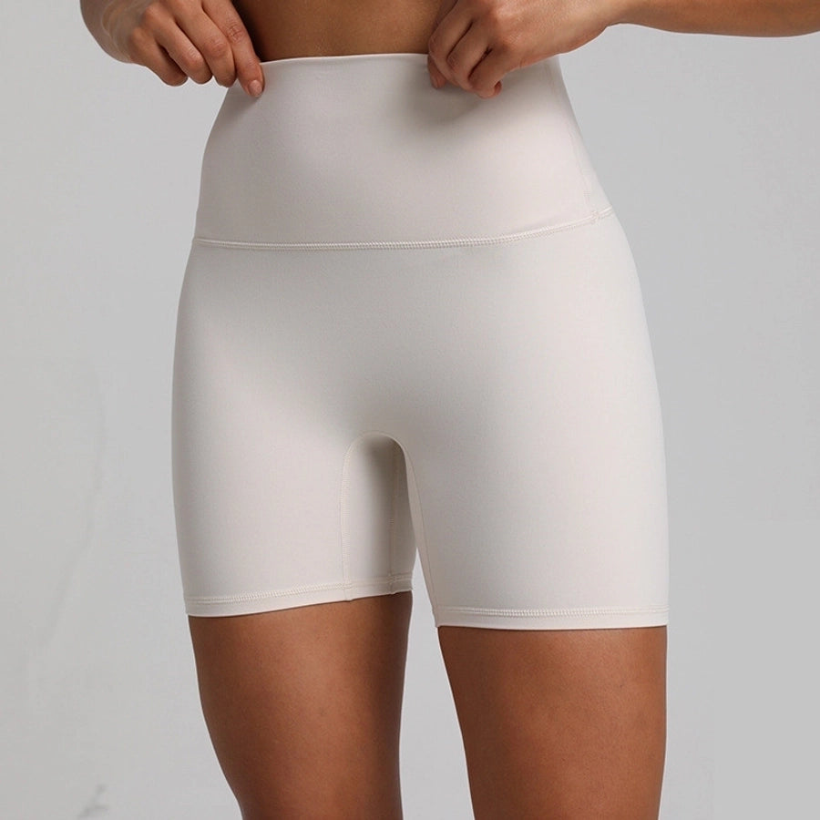 Casual Sports Solid Color Nylon Spandex Active Bottoms Straight Pants