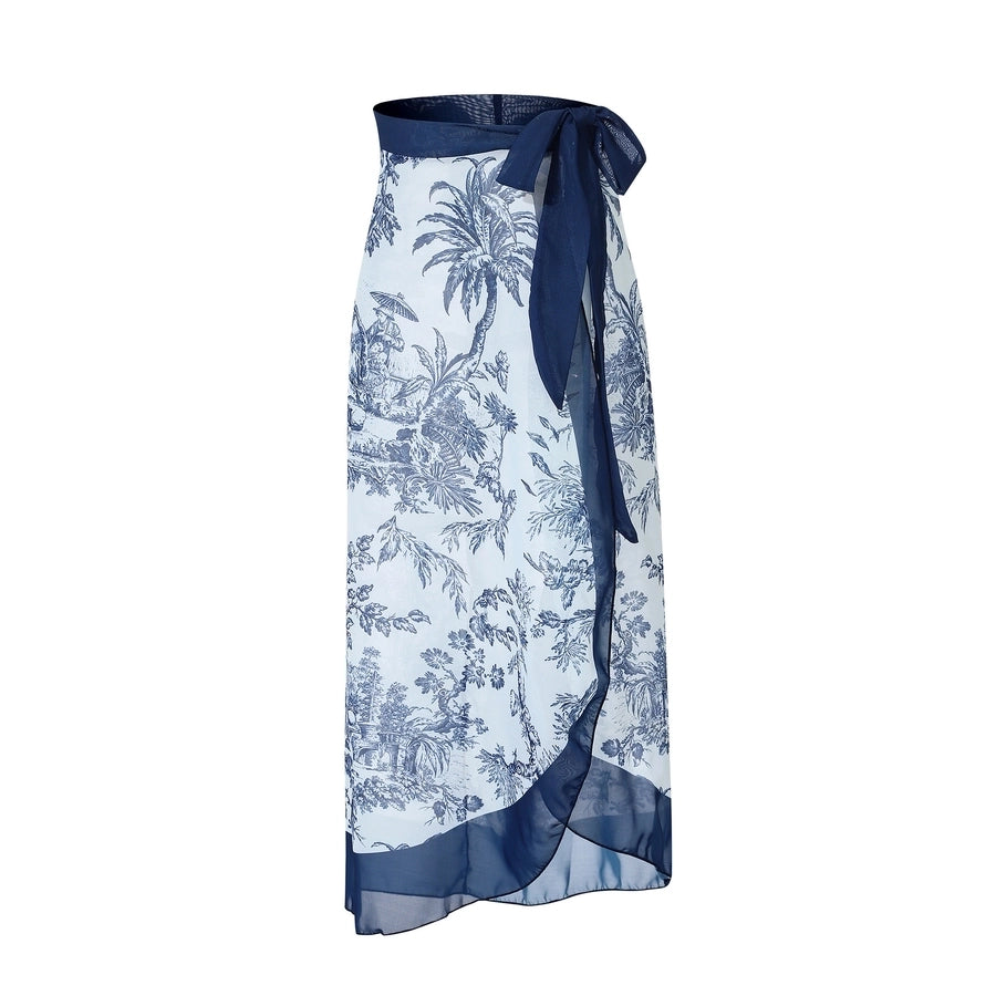 women's sexy printing printing one piece