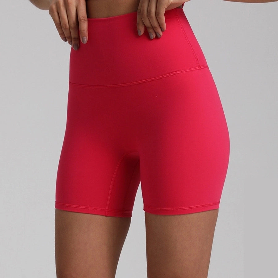 Casual Sports Solid Color Nylon Spandex Active Bottoms Straight Pants