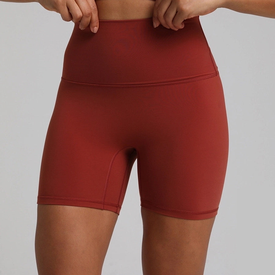 Casual Sports Solid Color Nylon Spandex Active Bottoms Straight Pants