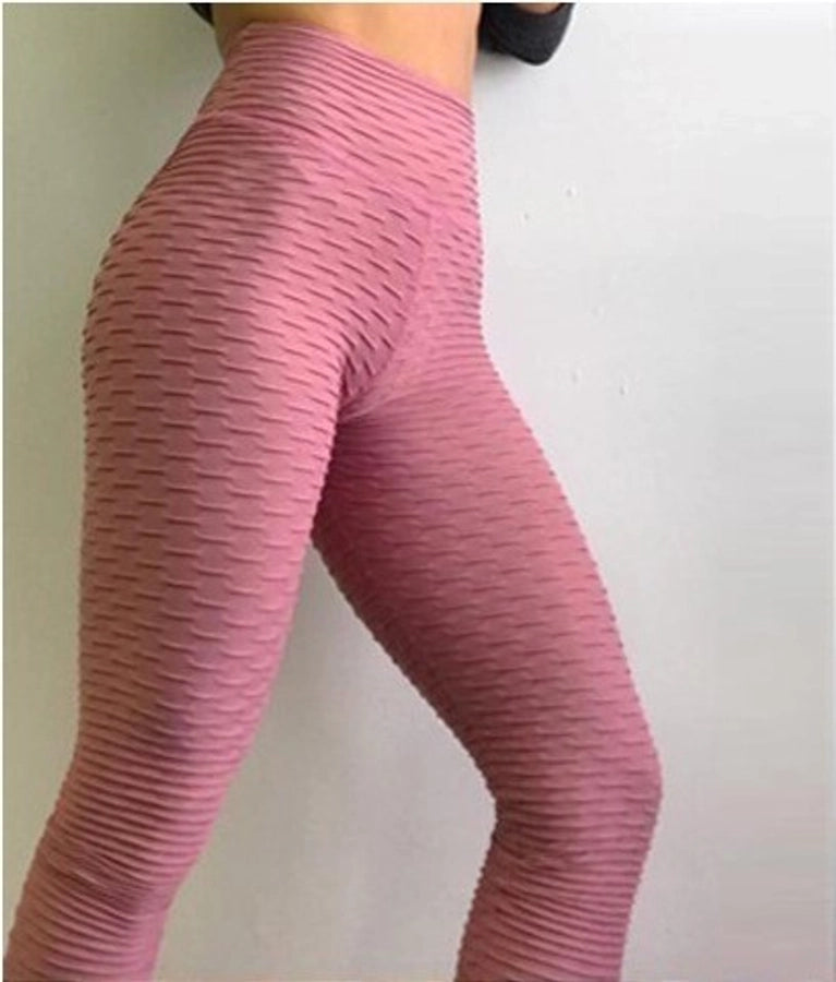 women's fashion solid color polyester active bottoms leggings