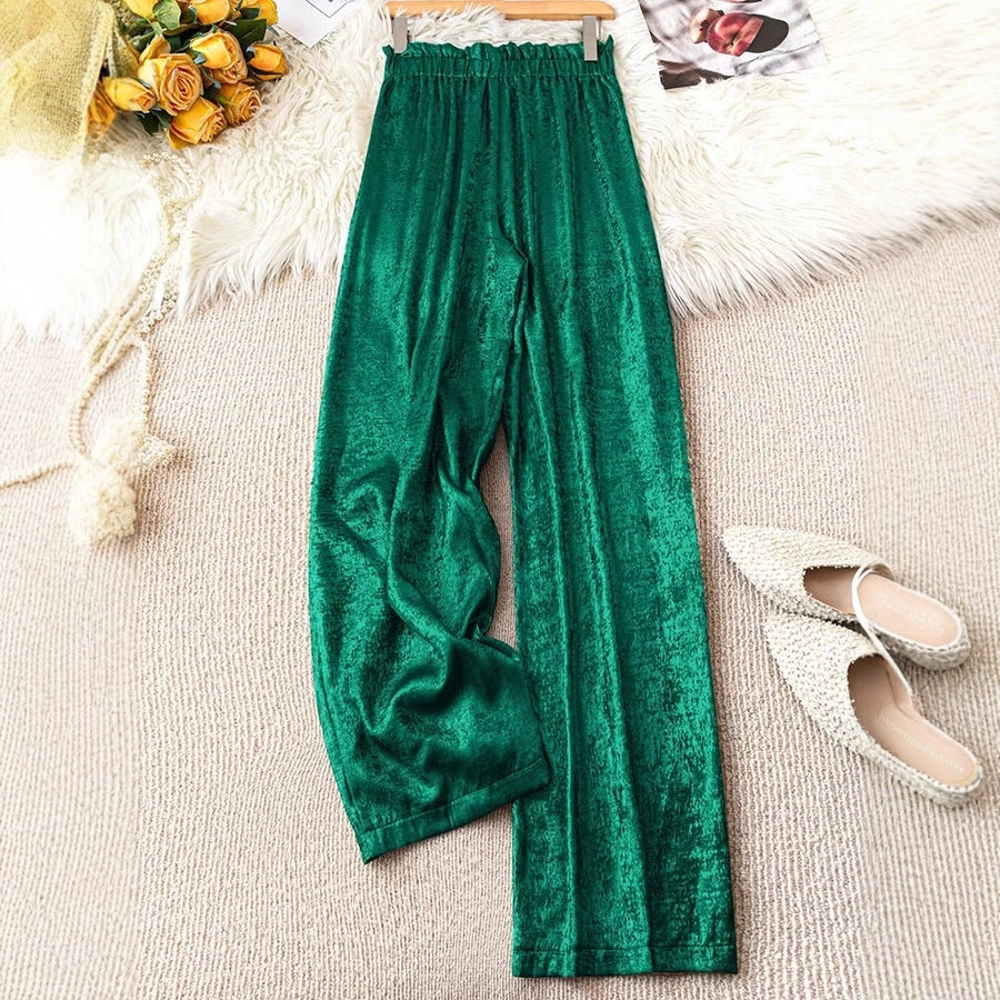 Women's Daily Casual Solid Color Full Length Casual Pants