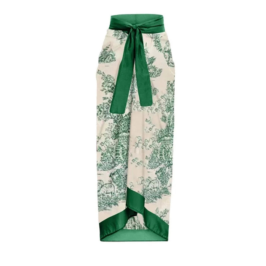 women's sexy printing printing one piece