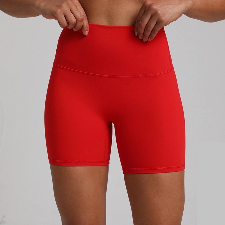 Casual Sports Solid Color Nylon Spandex Active Bottoms Straight Pants