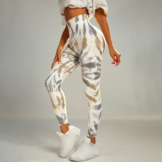 modern style simple style printing nylon active bottoms leggings