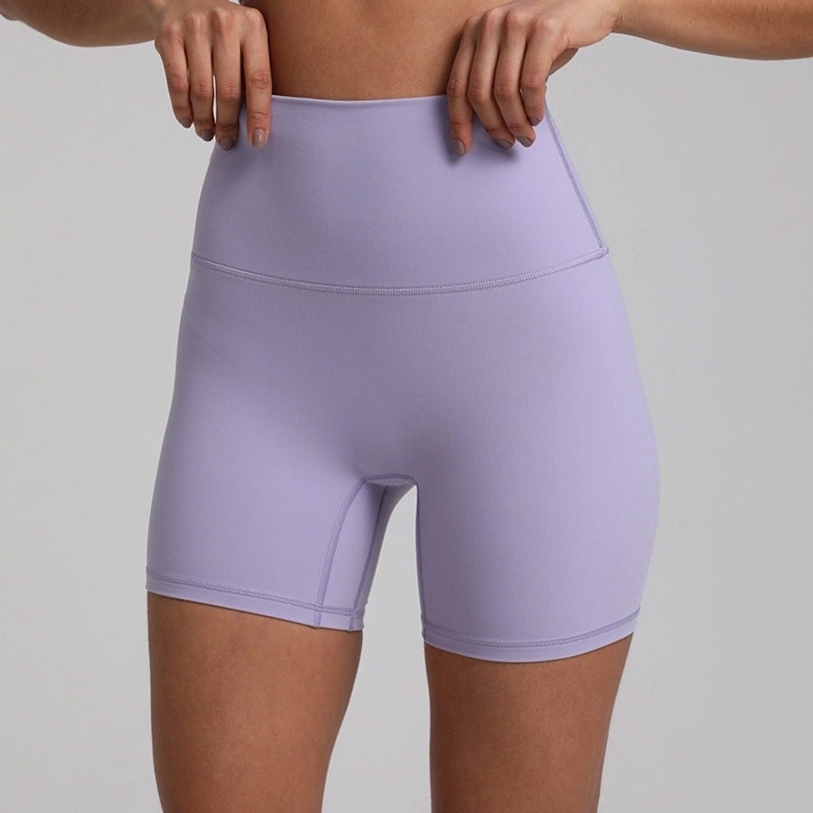 Casual Sports Solid Color Nylon Spandex Active Bottoms Straight Pants