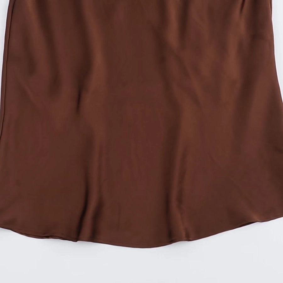 Women's Sheath Dress Elegant Halter Neck Backless Sleeveless Solid Color Midi Dress Cocktail Party